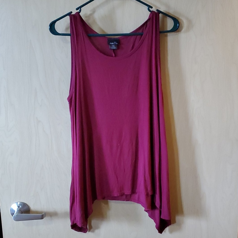 Maroon Tank Top